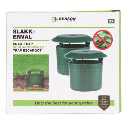 Benson Slakkenval - Set van 2 - Groen - Milieuvriendelijk - Ongediertebestrijding
