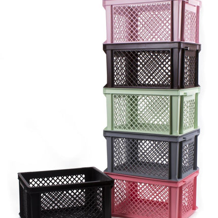 Benson Fietskrat - 26 Liter - 40 x 30 x 22 cm - Kunststof - Groen
