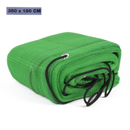 Benson Aanhangernet Fijnmazig - 350 x 180 cm - Groen - Inclusief Tas