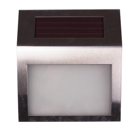 Hofftech LED Huisnummer op Zonne-energie – RVS – Inclusief Cijfers & Letters – IP44
