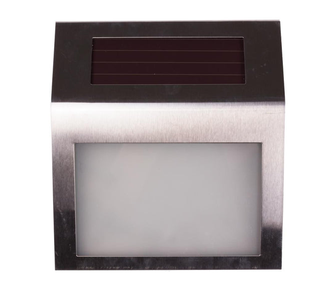 Hofftech LED Huisnummer op Zonne-energie – RVS – Inclusief Cijfers & Letters – IP44