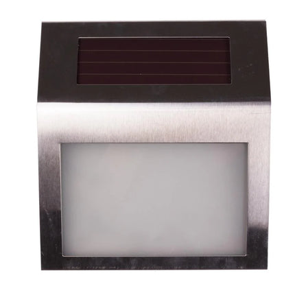 Hofftech LED Huisnummer op Zonne-energie – RVS – Inclusief Cijfer- & Letterset