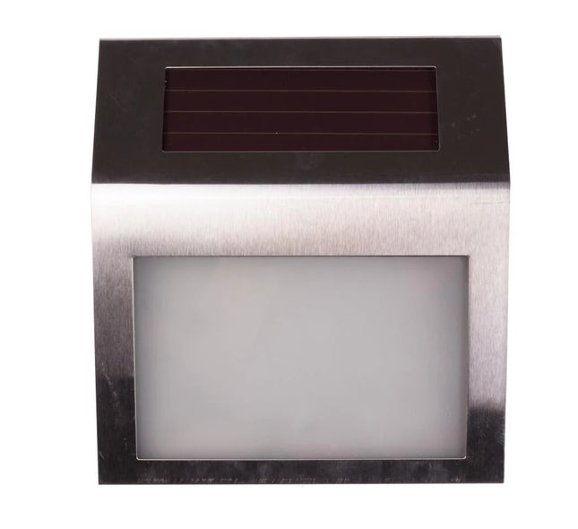 Hofftech LED Huisnummer op Zonne-energie – RVS – Inclusief Cijfer- & Letterset