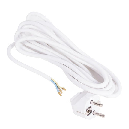 Benson Aansluitsnoer met Randaarde – 3 meter – 3x1.0 mm² – Wit