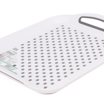 Benson Antislip Dienblad - 40,5 x 28,5 cm - Wit/Grijs - Hittebestendig