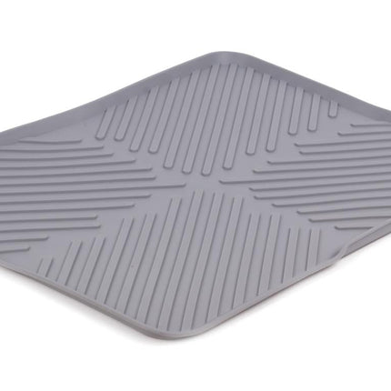 Benson Siliconen Afdruipmat - 40,6 x 37 cm - Hittebestendig - Grijs