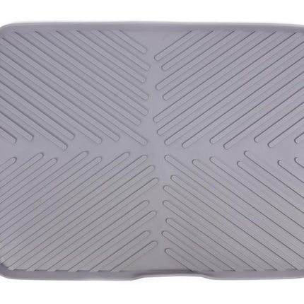 Benson Siliconen Afdruipmat - 40,6 x 37 cm - Hittebestendig - Grijs