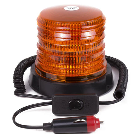 Benson LED Zwaailamp - 12V - 6W - Oranje - Magneetbevestiging