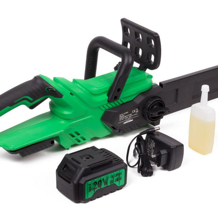 Hofftech Accu Kettingzaag - 20V - 4000 mAh Li-ion - 250 mm Zaaglengte