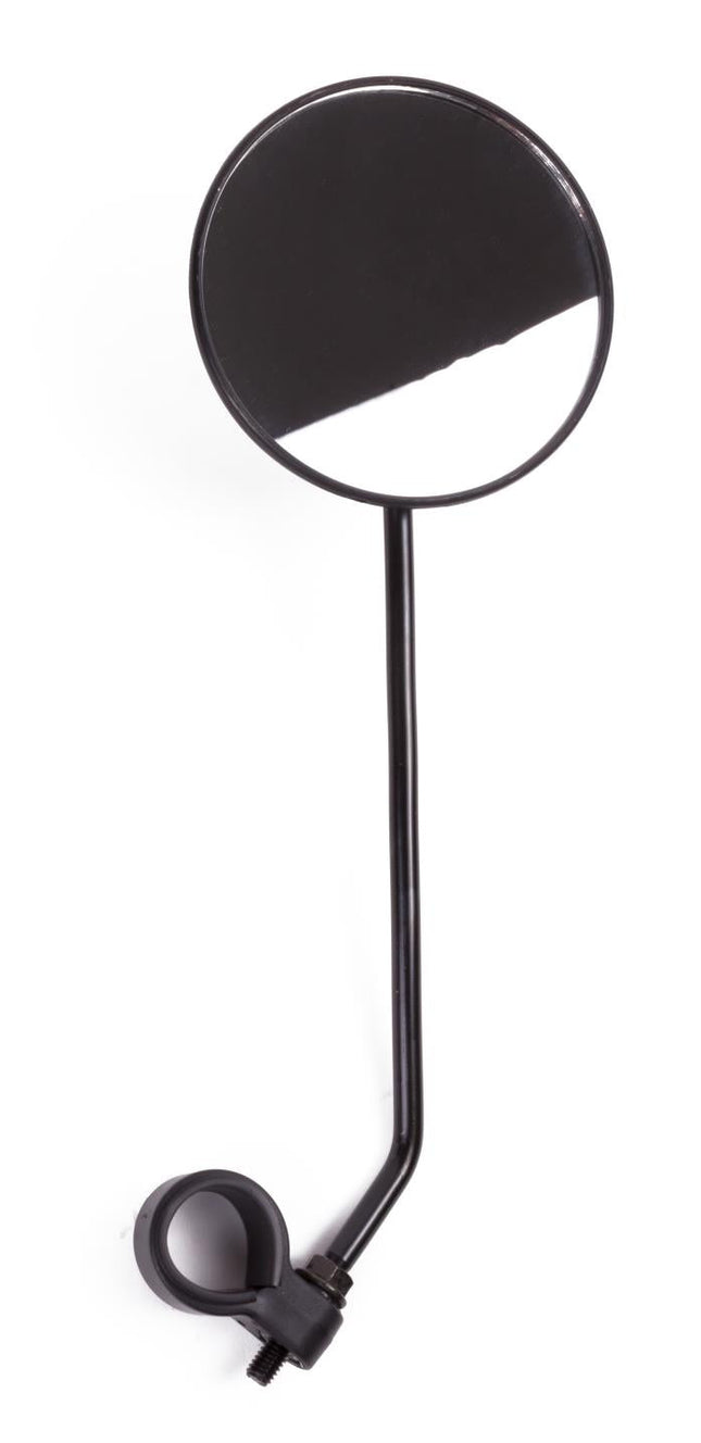 Benson Ronde Fietsspiegel - Ø 90 mm - Universele Stuurbevestiging - Zwart