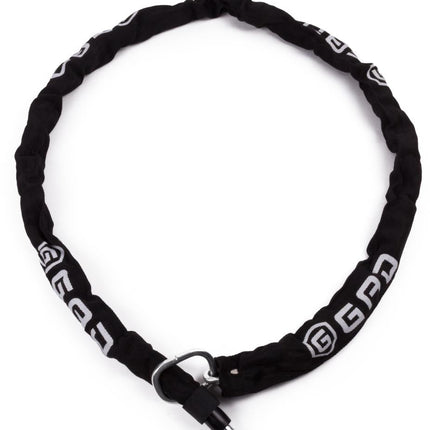 GAD Insteekketting - 1400 mm x 5.5 mm - Gehard Staal - Zwart - Beschermhoes