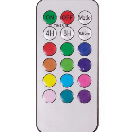 Benson LED Kaarsenset – 3 Stuks – RGB – Echte Was – Met Afstandsbediening