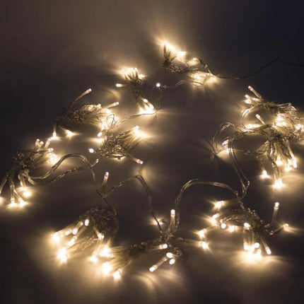 Benson LED Lichtgordijn – 154 Warm Witte LEDs – 1,5 x 1,3 Meter – IP44