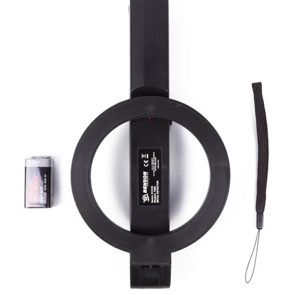 Benson Draagbare Metaaldetector - 39 cm - LED & Geluidsalarm - Inclusief Batterij