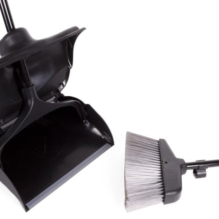 Benson Stoffer & Blik met Steel en Deksel - Zwart - 95 cm