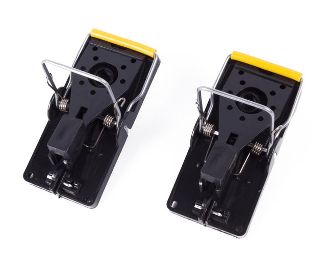 Benson Plastic Muizenvallen - Set van 2 - 9.7 cm - Ongediertebestrijding