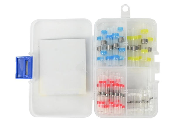 Benson Waterdichte Soldeerhulzen - 50-delig - Assortiment - Krimpverhouding 2:1