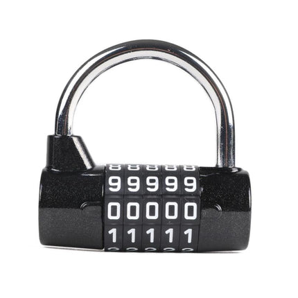 Tri-Circle Cijferhangslot – 65 mm – 5-Cijferig – Chroom – Robuust
