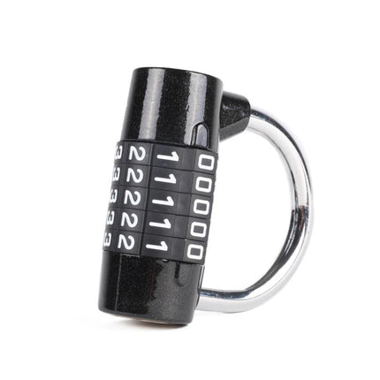 Tri-Circle Cijferhangslot – 65 mm – 5-Cijferig – Chroom – Robuust