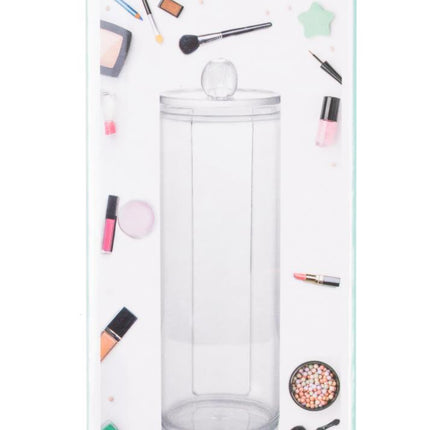 Benson Wattenschijfjes Organizer – Transparante Houder – Ø 6,9 x 18,7 cm