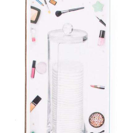 Benson Wattenschijfjes Organizer – Transparante Houder – Ø 6,9 x 18,7 cm