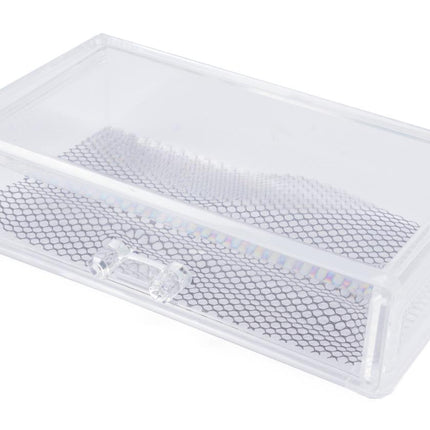 Benson Make-up Organizer met 1 Lade – Transparant – 18,7 x 11,7 x 5,7 cm