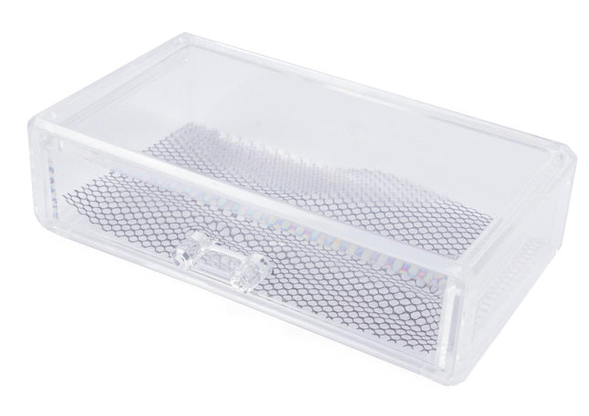 Benson Make-up Organizer met 1 Lade – Transparant – 18,7 x 11,7 x 5,7 cm