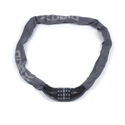 Xolid Ketting Cijferslot - 6 mm x 900 mm - Grijs - Sleutelloos