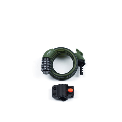 Xolid Kabel Cijferslot - Ø 12 mm x 1200 mm - Army Green - Instelbaar
