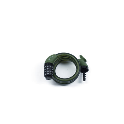 Xolid Kabel Cijferslot - Ø 12 mm x 1200 mm - Army Green - Instelbaar