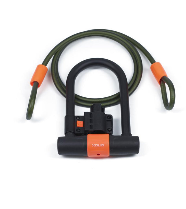 Xolid Beugelslot + Kabelslot - 180x245 mm - 12x1800 mm - Army Green