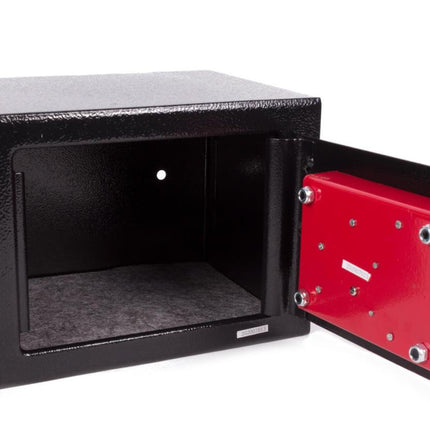 Stahlex Compacte Stalen Kluis - 23 x 17 x 17 cm - Dubbele Vergrendeling - Mechanisch