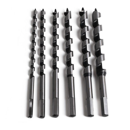 Benson Slangenboor Set - 6-delig - 8 t/m 18 mm - 230 mm - Koolstofstaal