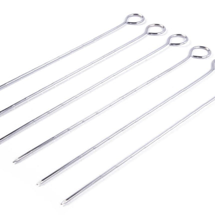 Benson Grill Spiesen - 28 cm - RVS - 6 Stuks - Voor BBQ & Marshmallows