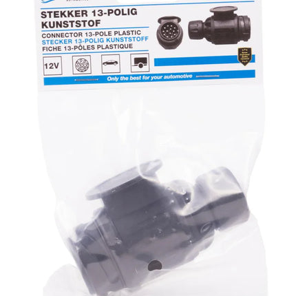 Benson Aanhanger Stekker - 13-Polig - Jaeger - Kunststof - 12 Volt