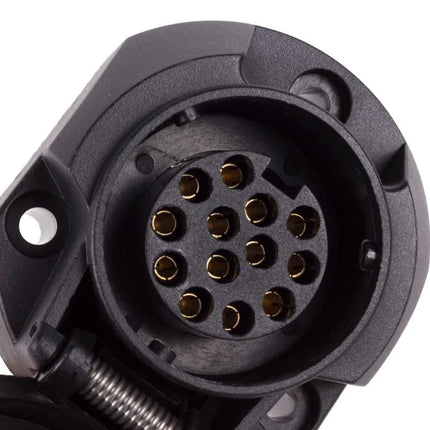 Benson Stekkerdoos 13-Polig - Jaeger Systeem - Kunststof - 12 Volt