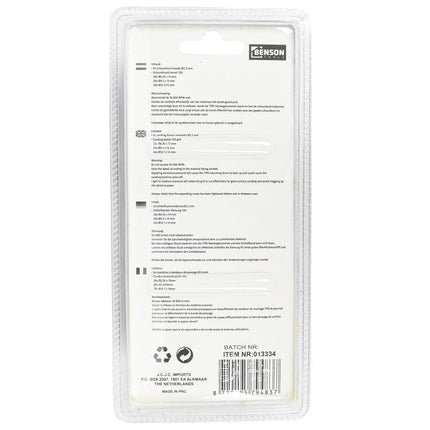 Benson Multi-tool Accessoireset - 63-delig - Schuren & Polijsten