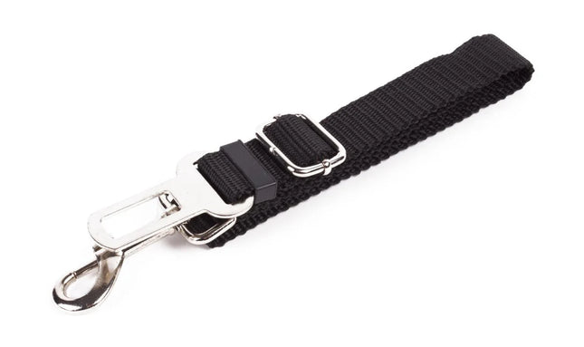 Benson Honden Autogordel - Verstelbaar (42-70 cm) - Zwart - Universeel