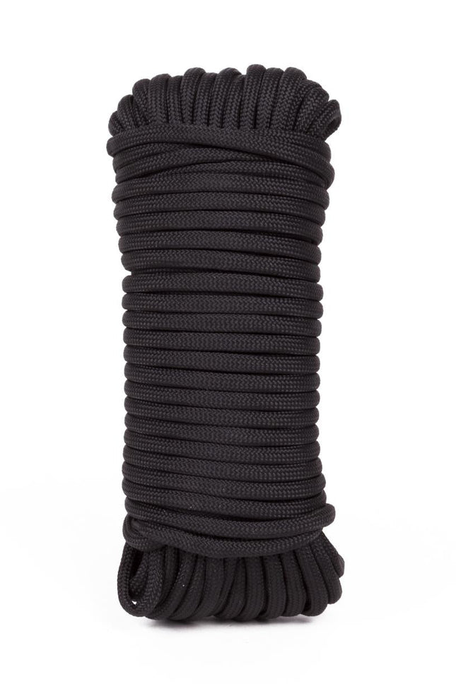 Benson Nylon Paracord Zwart 3mm x 15 Meter - 125 kg