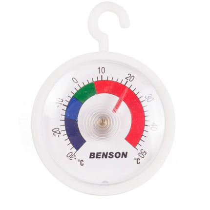 Benson Analoge Koelkast- en Vriezerthermometer - Ø 44 mm - -30°C tot +50°C