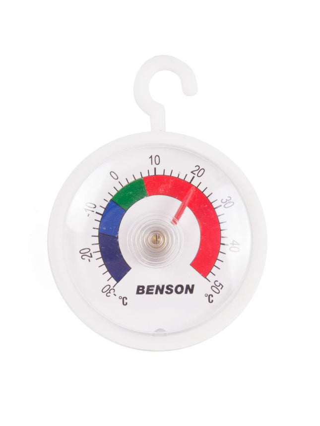 Benson Analoge Koelkast- en Vriezerthermometer - Ø 44 mm - -30°C tot +50°C