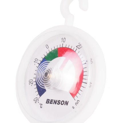 Benson Analoge Koelkast- en Vriezerthermometer - Ø 44 mm - -30°C tot +50°C