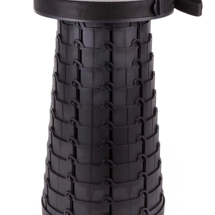 Benson Opvouwbare Kruk - Telescopisch - Draagbaar - Zwart - Max. 120 kg