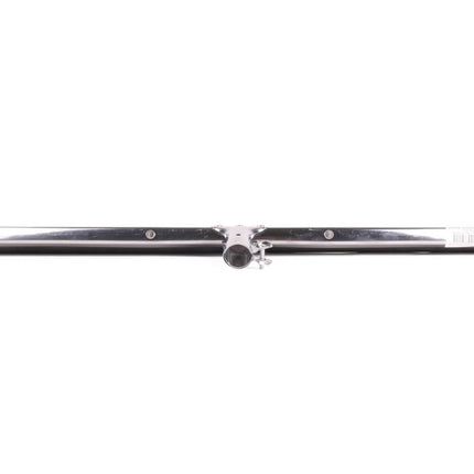 Benson Vloertrekker Metaal - 55 cm - Dubbel Zwart Rubber - Excl. Steel