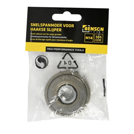 Benson Snelspanmoer M14 – SDS Click-systeem – Zonder gereedschap