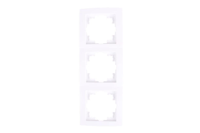 Benson 3-voudig Afdekraam – Wit – 223 x 81 mm