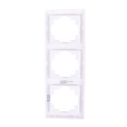 Benson 3-voudig Afdekraam – Wit – 223 x 81 mm