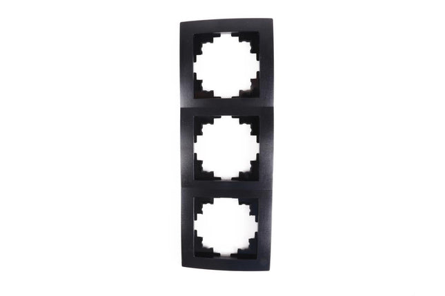 Benson 3-voudig Afdekraam – Zwart – 223 x 81 mm