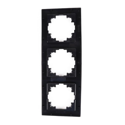 Benson 3-voudig Afdekraam – Zwart – 223 x 81 mm