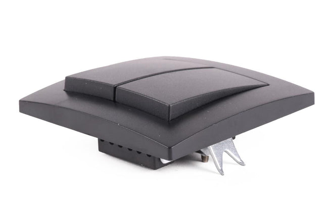 Benson Inbouw Wisselschakelaar – Matzwart – Modern Design – 81 x 81 mm